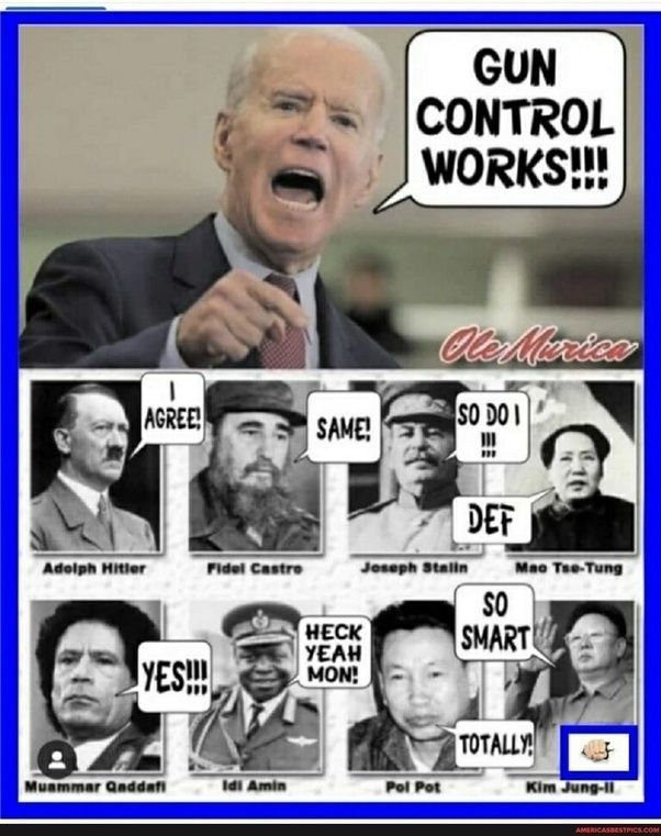 Featured image for Gun Control Works. Just ASK Joe Biden. Stats Prove Otherwise!