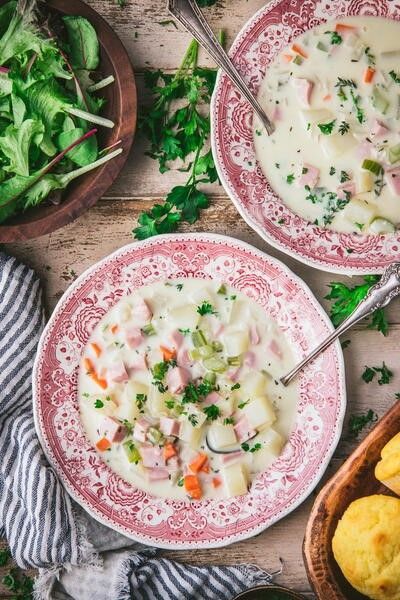 Creamy Ham and Potato Soup