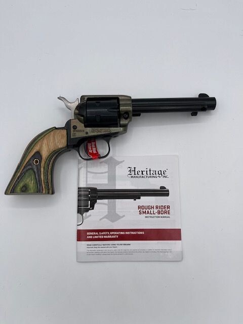 ​Heritage RR22CH4 4.75 in .22 6 rds