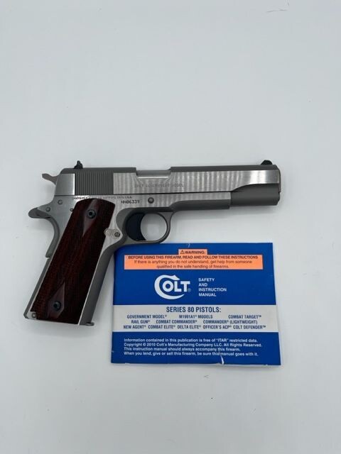 ​Colt Government Model 01092 5 in Barrel 9MM Stainless