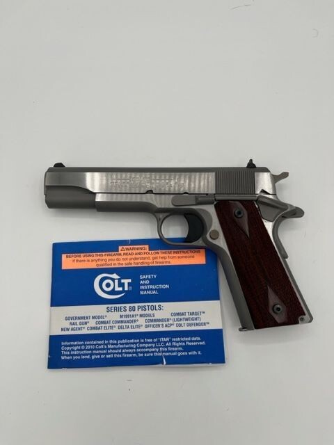 ​Colt Government Model 01092 5 in Barrel 9MM Stainless
