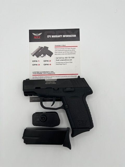 ​SCCY 9MM CPX-2CBBKG3 9MM