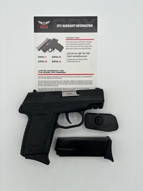 ​SCCY 9MM CPX-2CBBKG3 9MM