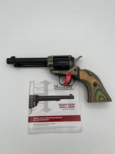 ​Heritage RR22CH4 4.75 in .22 6 rds